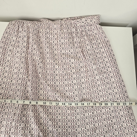 Madewell Silk Convertible Straps Dress Echo Grid Smocked Halter Neck Size 6 - Picture 12 of 15